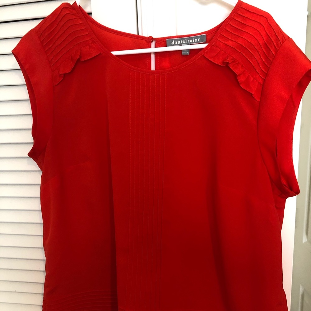 Red Large Daniel Rain dress shirt